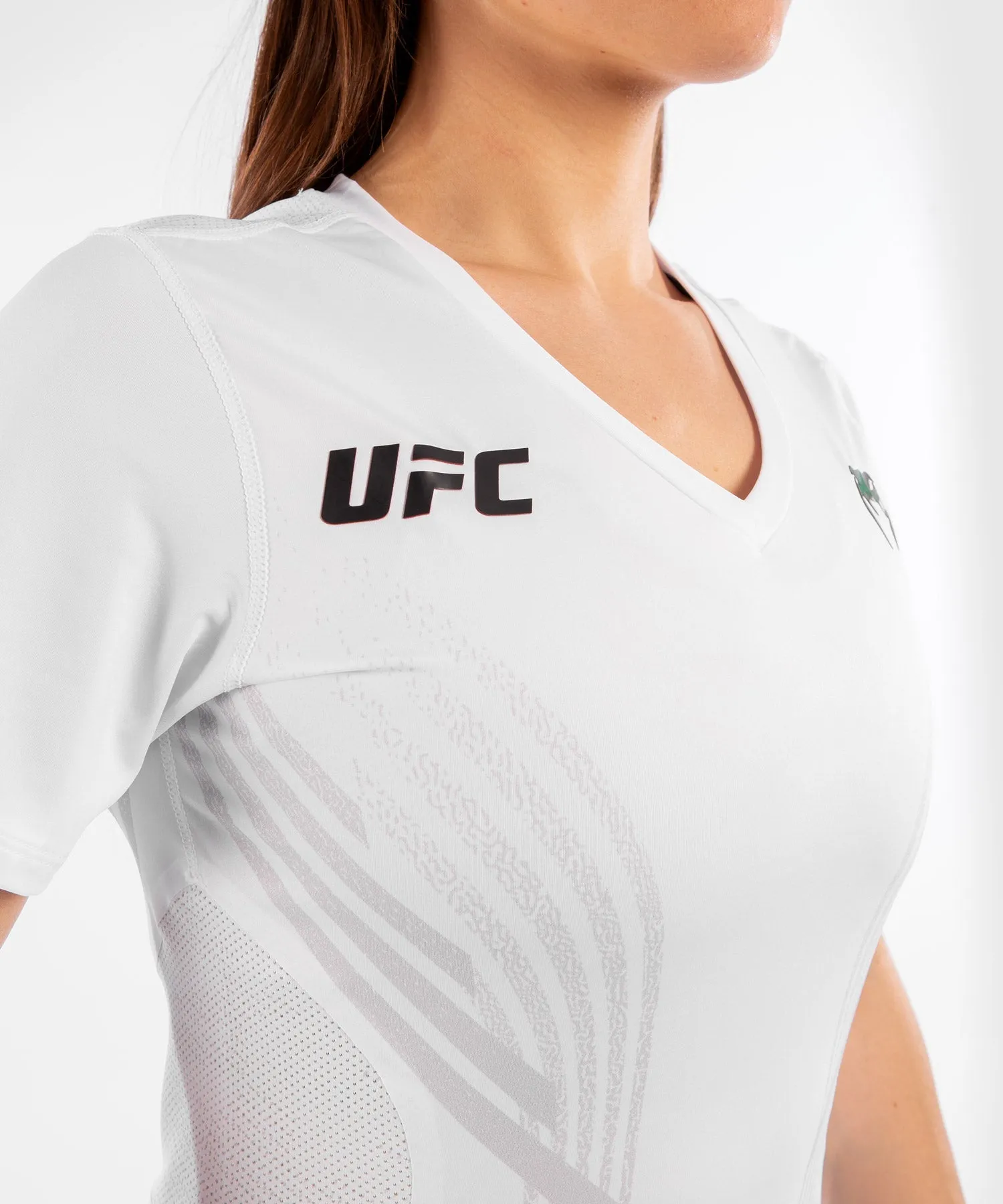 UFC Venum Authentic Fight Night Women's Walkout Jersey - White