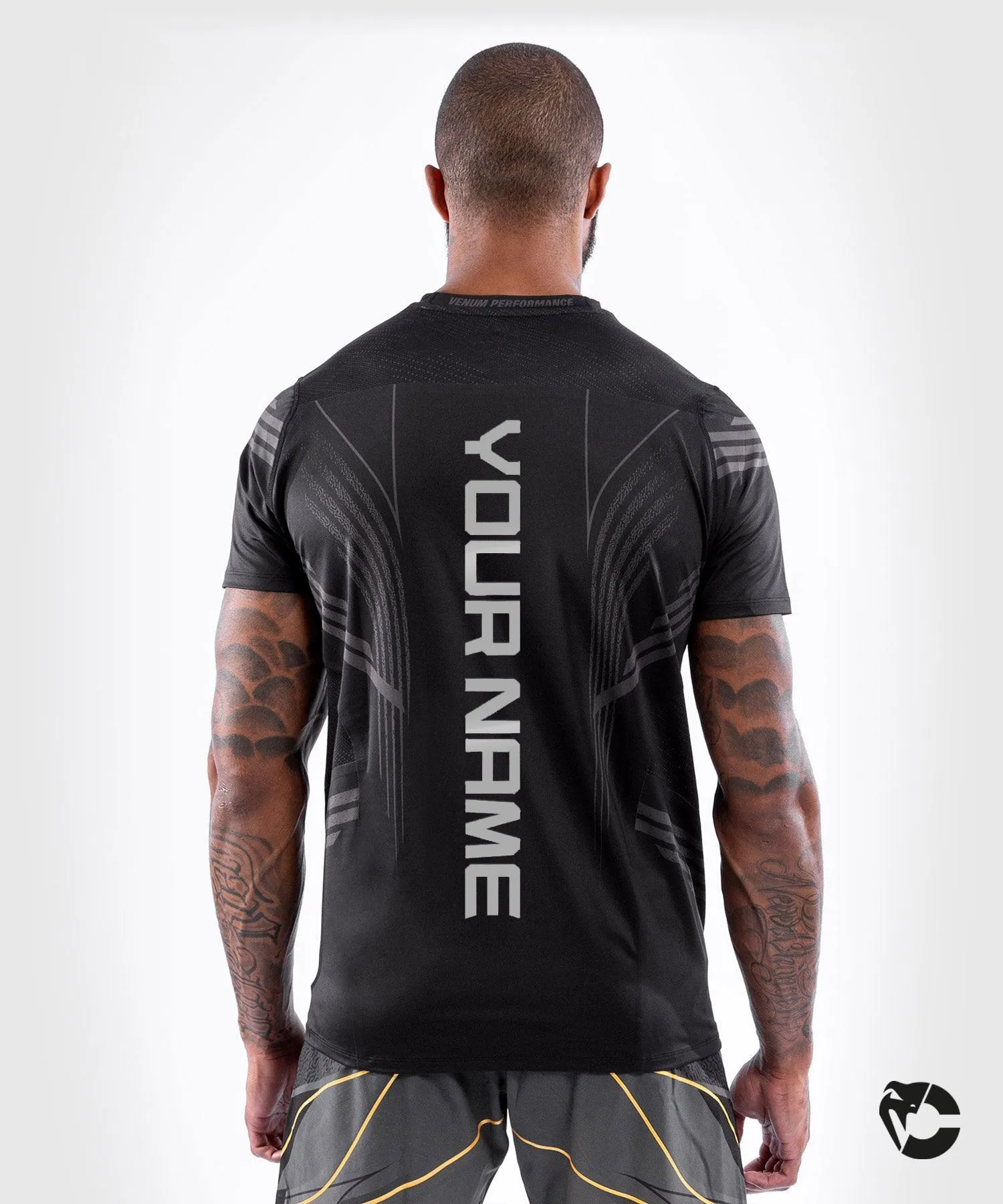 UFC Venum Personalized Authentic Fight Night Men's Walkout Jersey - Black