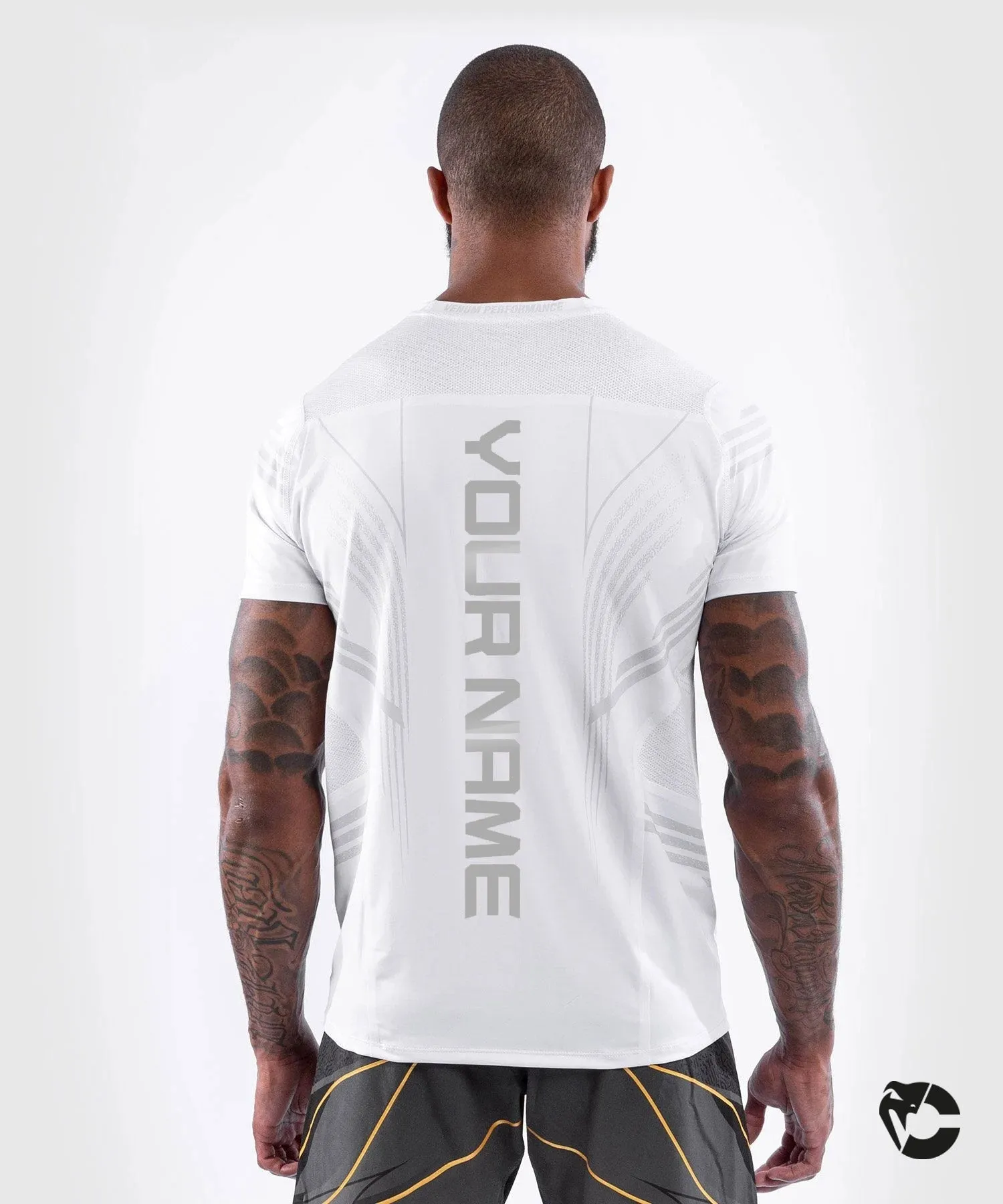 UFC Venum Personalized Authentic Fight Night Men's Walkout Jersey - White