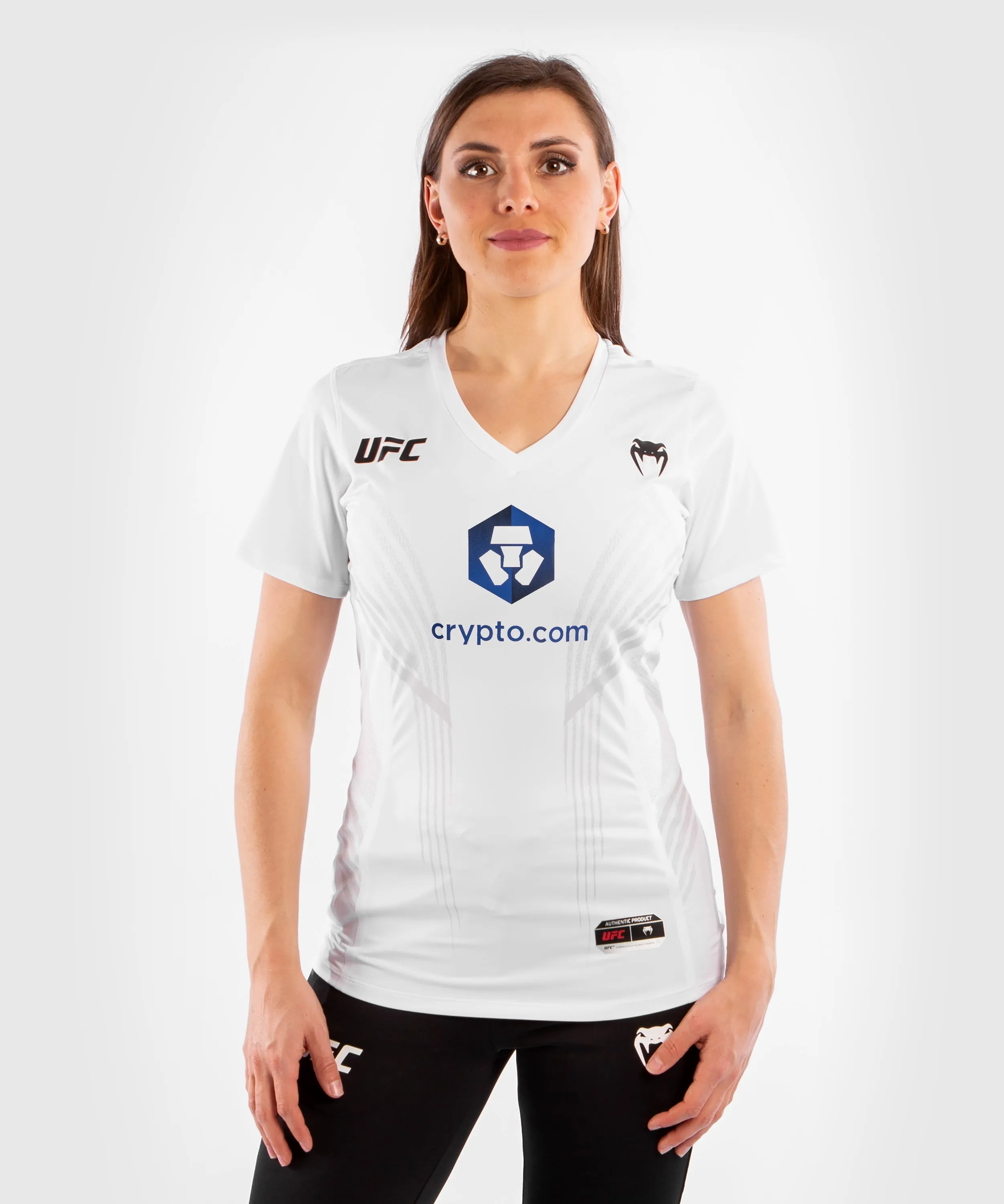 UFC Venum Personalized Authentic Fight Night Women's Walkout Jersey - White