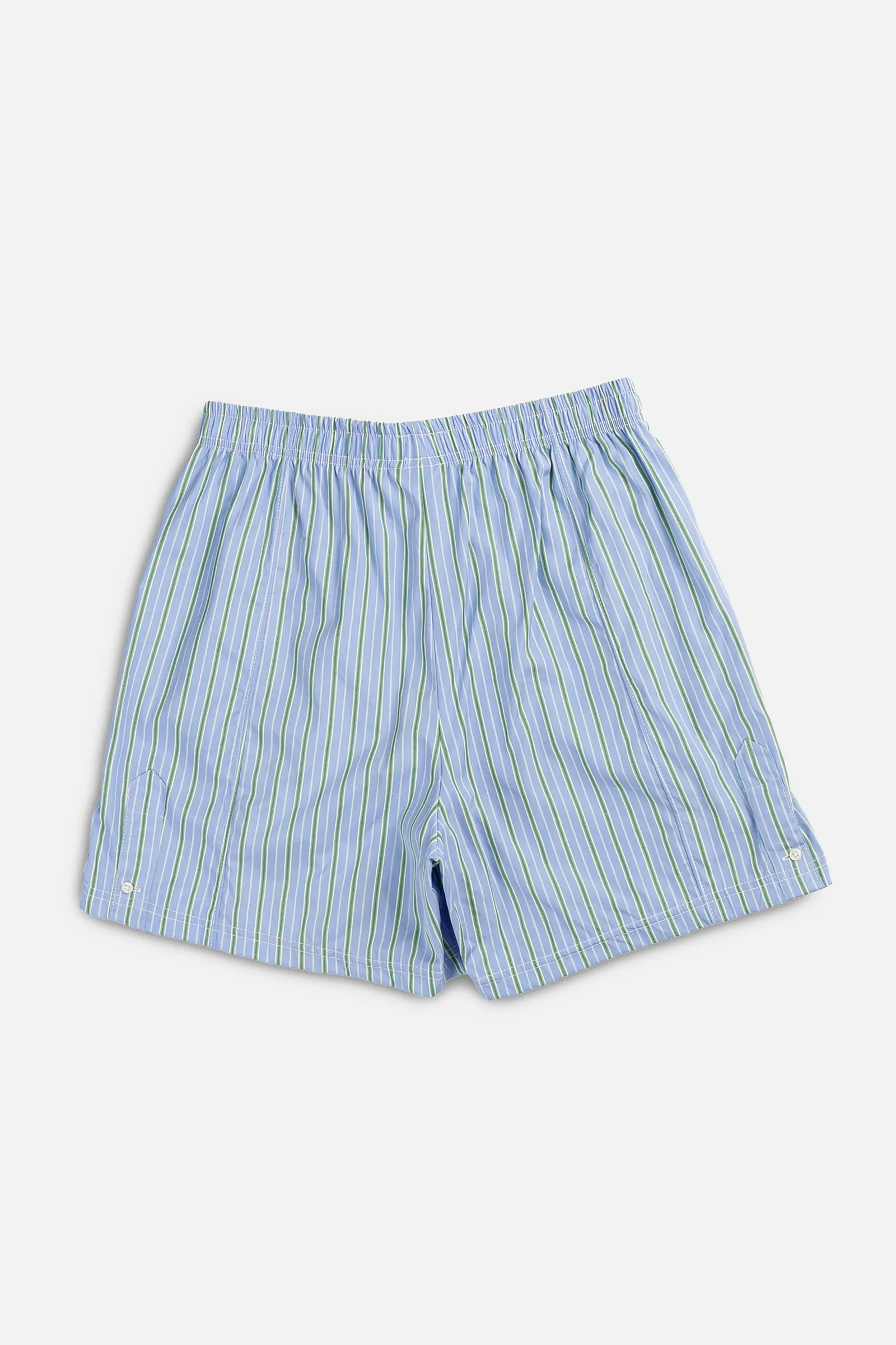 Unisex Rework Oxford Boxer Shorts - M