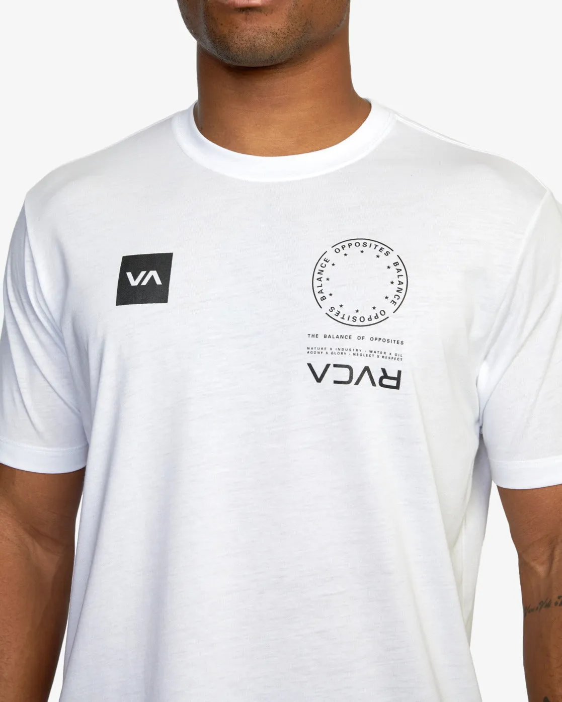 VA Mark Drirelease® Tee - White