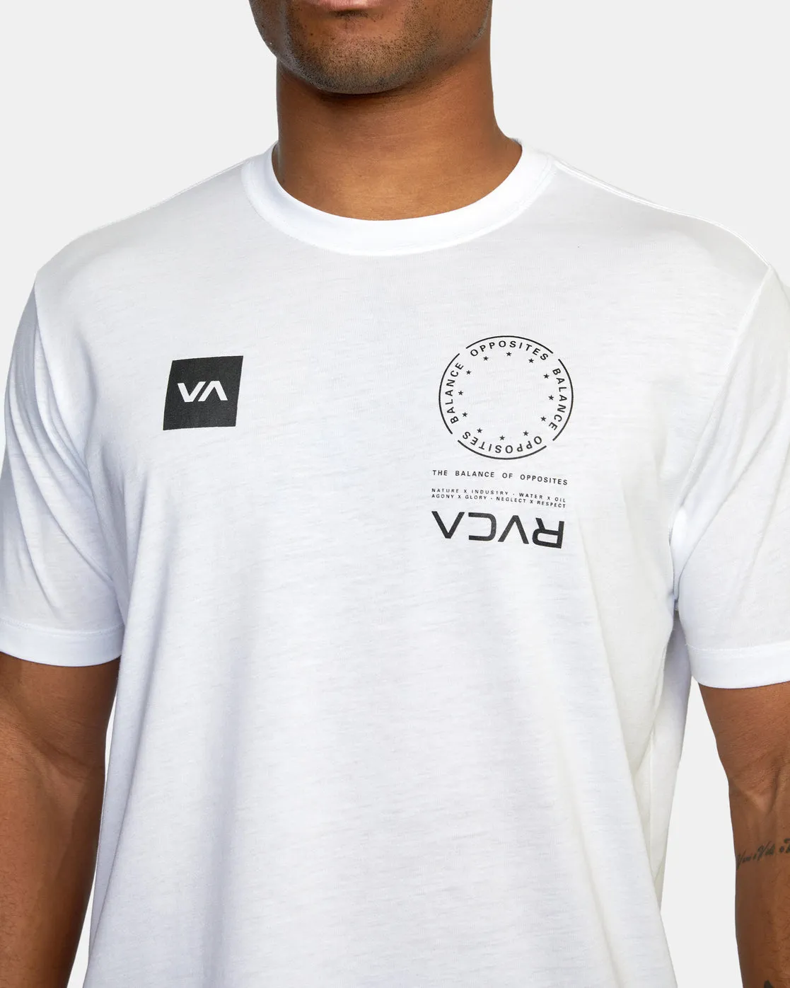 VA Mark Drirelease® Tee - White