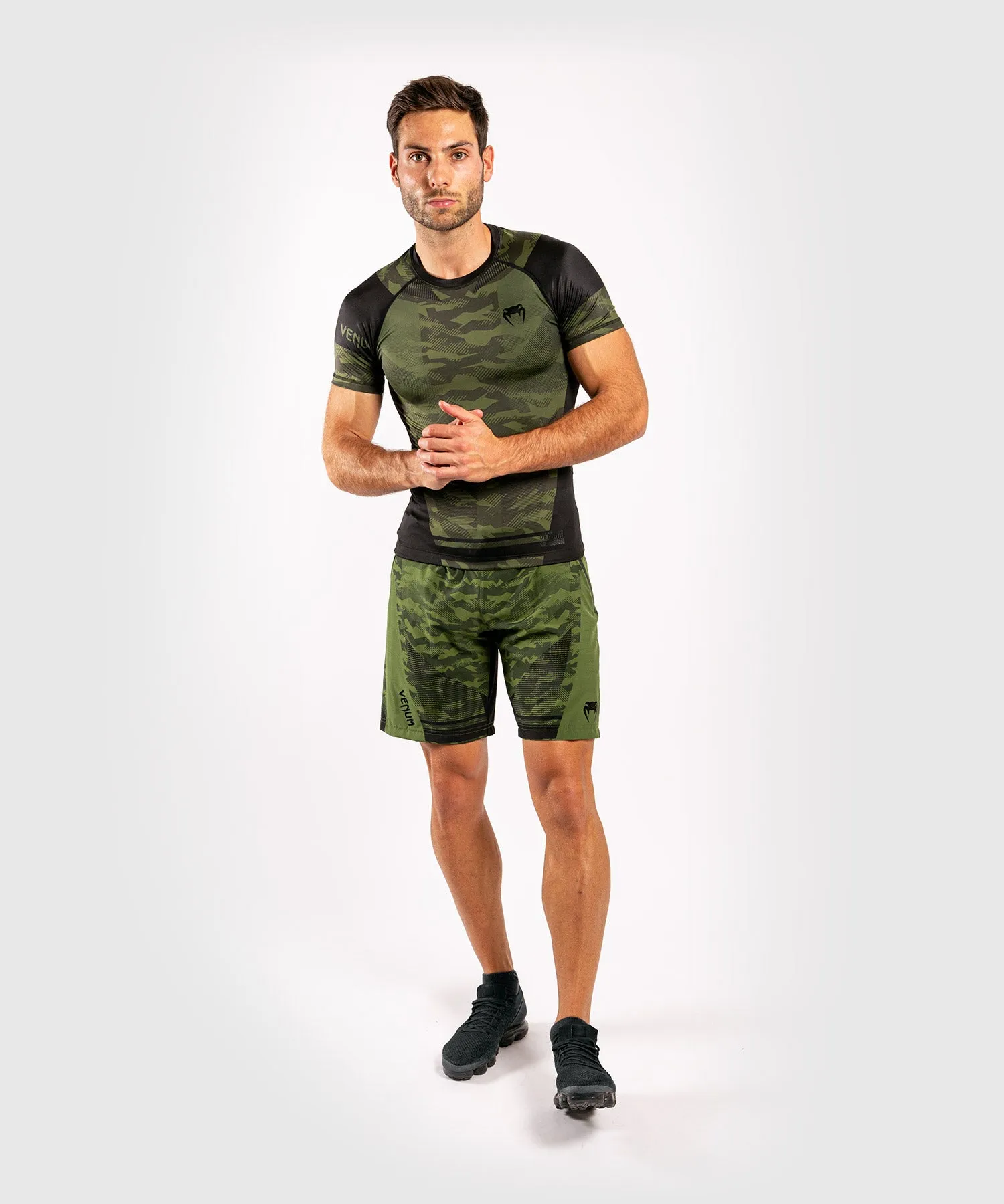 Venum Trooper sport shorts - Forest camo/Black