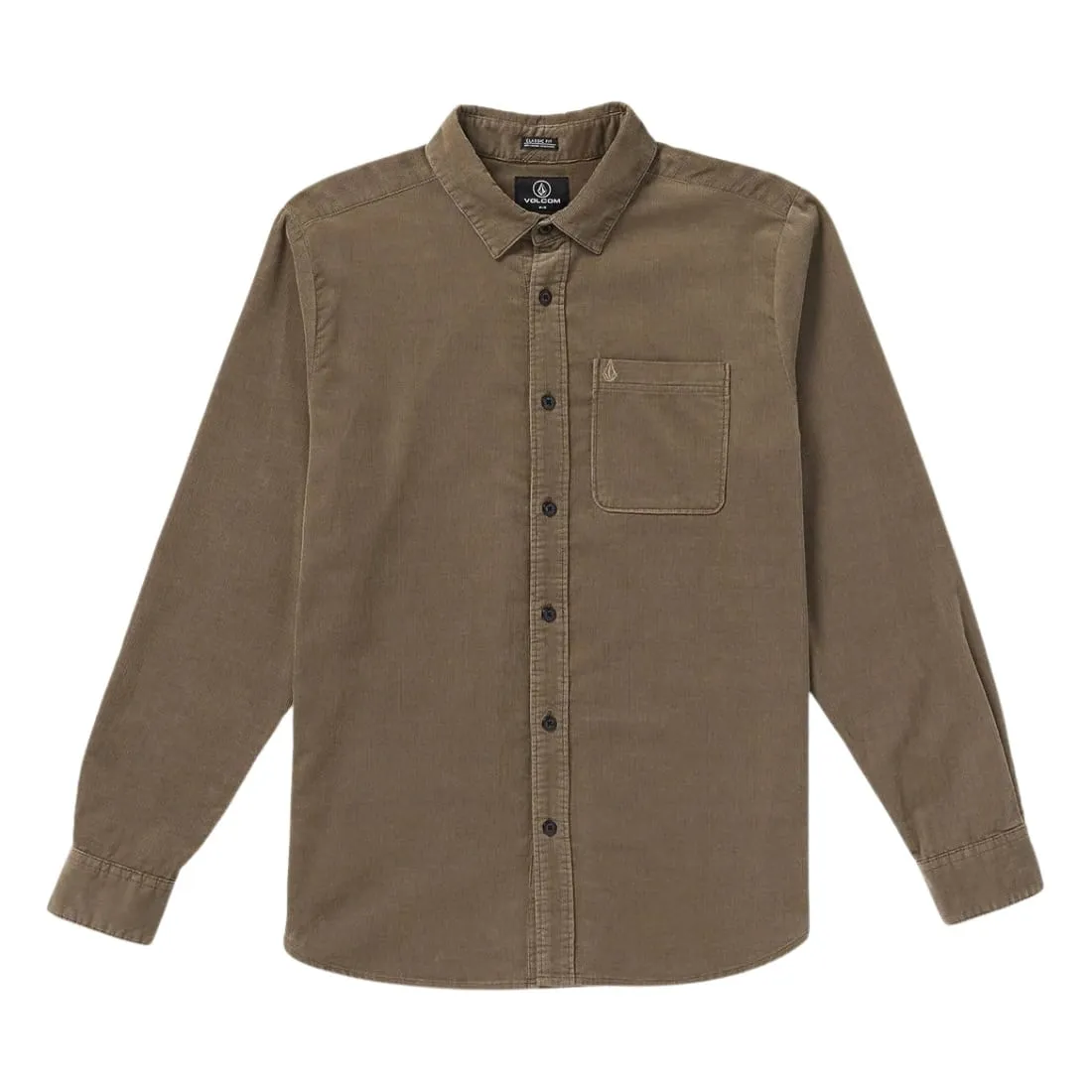 Volcom Zander Longsleeve Shirt - Teak